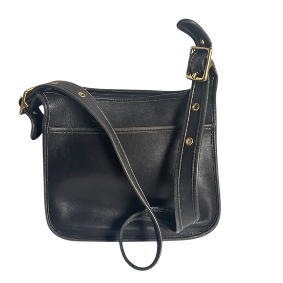 Vintage Coach Genuine Leather Legacy Zip Bag - Picture 2 of 9